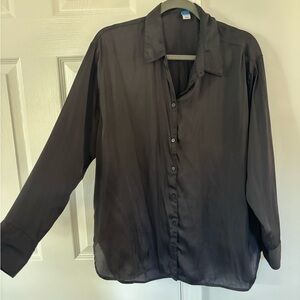 Old Navy Women's Black Blouse